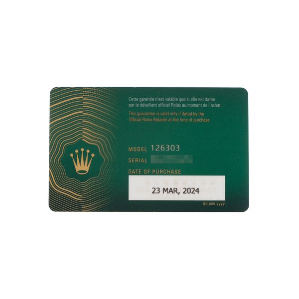 Rolex Datejust 41 126303